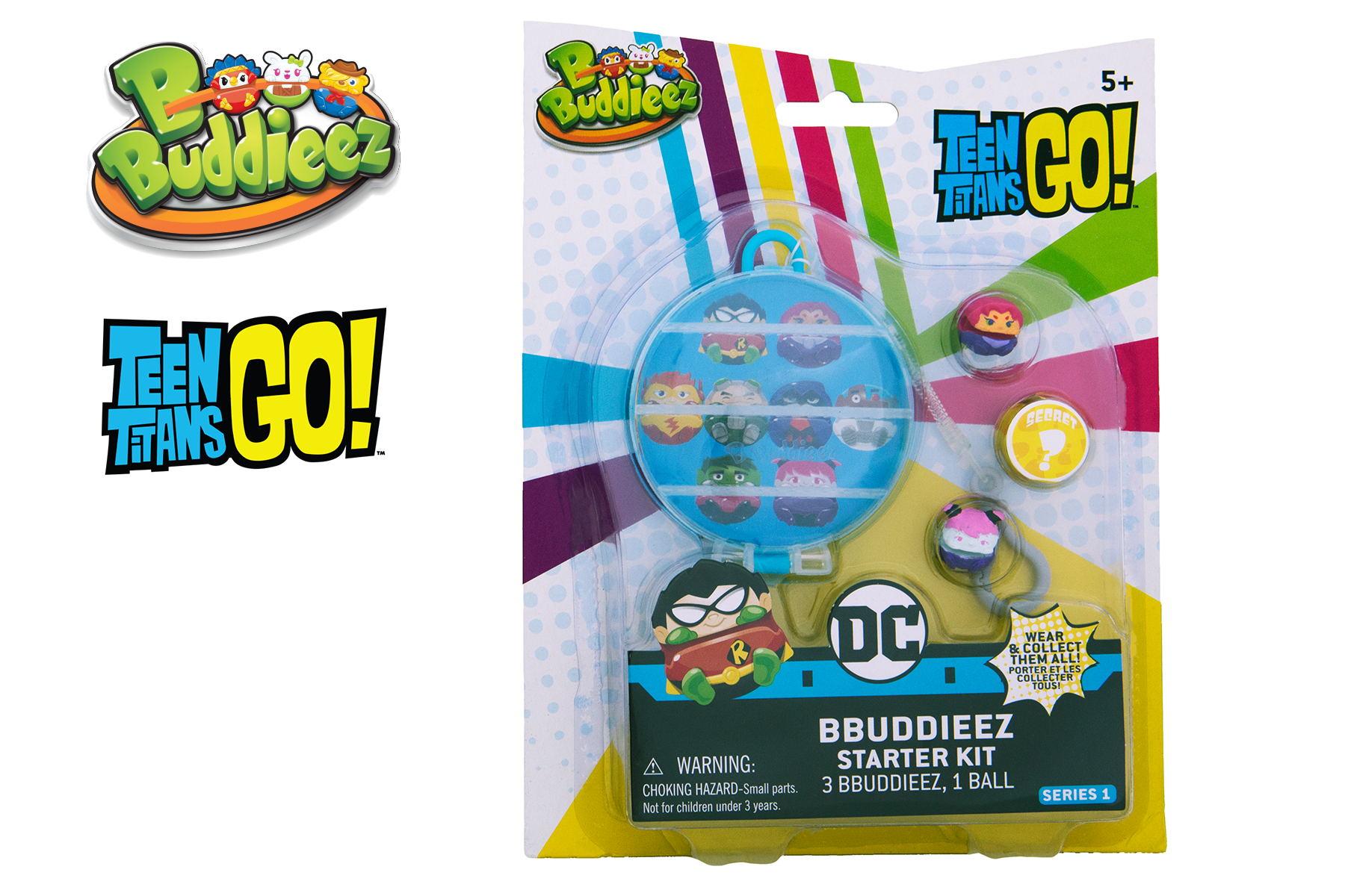 Bbuddieez Teen Titans Storage Ball #15034
