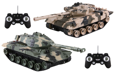 Battle Tanks R/C -2 Pack 