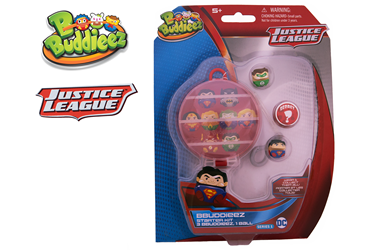 Bbuddieez Justice League Storage Ball Kit w/3 