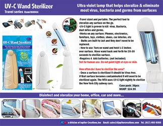 UV-C Sterilizer Wand-Portable 